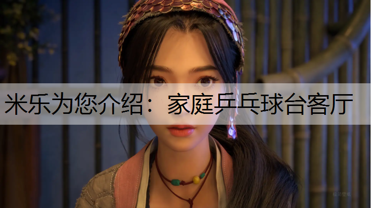<strong>米乐为您介绍：家庭乒乓球台客厅</strong>